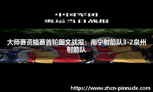 大师赛资格赛首轮图文战报：南宁射箭队3-2泉州射箭队